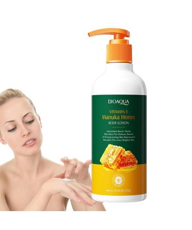 Honey Body Lotion | Firming & Hydrating Vitamin E Face Moisturizer for Dry Skin Hydrating Moisturizer for Face and Body Cream for Dry Skin for Women Higyee