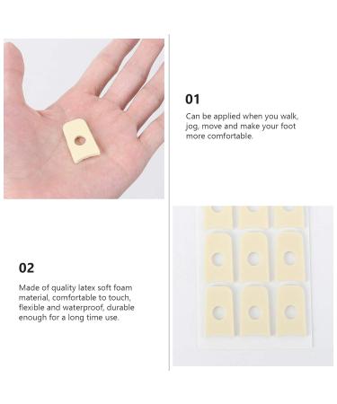 U-Shaped Felt Callus Pads - 45Pcs Self Adhesive Corn Cushions for Adults (Style 1) - Size 1 - Buy Online on SooperMarket.com