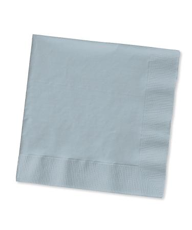 Creative Converting Touch of Color 2-Ply 50 Count Paper Beverage Napkins, Shimmering Silver One Size Beverage Napkin Shimmering Silver