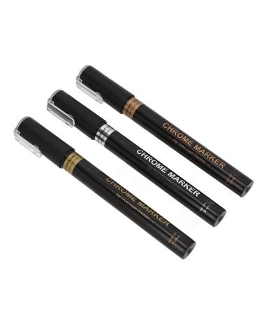 Nail Art Graffiti Pen Portable Nail Art Drawing Pens Set Easy to Use 3 Pieces for Nail Salon