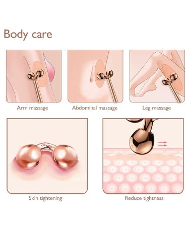 Buy Tekson Face Roller - Rose Gold Facial Metal Massager | Best Facial Massage Tool for Glowing Skin - Buy Online on SooperMarket.com