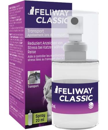 Feliway Optimum refill the best solution to ease cat anxiety cat conflict and stress in the home & Classic 20ml Spray comforts cats and helps solve behavioural issues and stress - 20ml + Classic 20ml Spray - Buy Online on SooperMarket.com
