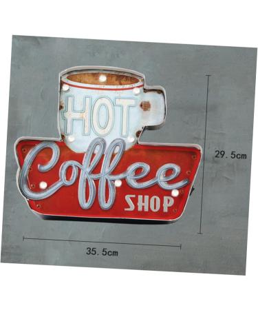 OSALADI Emblems Store Led Light Creative Light Sign Led Wall Light The Sign Wall Decoration Coffee - Buy Online on SooperMarket.com