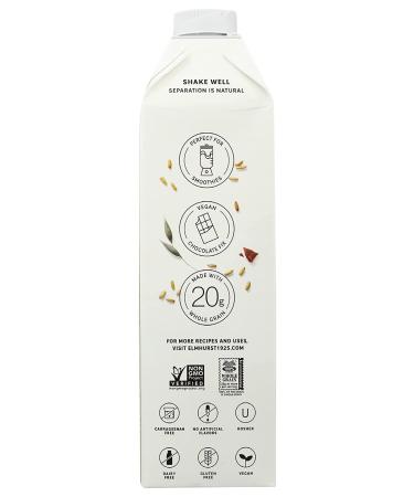 ELMHURST Chocolate Milked Oats 32 oz - Delicious dairy-free chocolate oat milk - Buy Online on SooperMarket.com