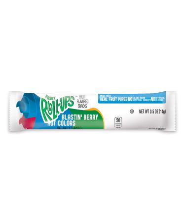 Betty Crocker Fruit Roll Ups Blastin' Berry Hot Colors 0.5 Oz 96 Count