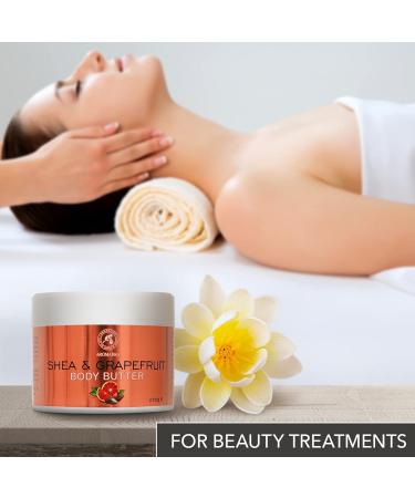 Shea & Grapefruit Body Butter 250g | Natural Moisturizing Cream for Dry Skin | Karit Oil Body Butter | Nourishing Skin Care - Buy Online on SooperMarket.com