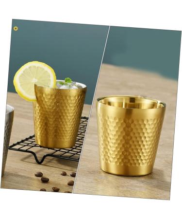Angoily Stainless Steel Shaving Bowl Set - 4 Pieces Shaving Soap Cup & Razor Shaver - 304 Grade for Men International Shipping Available - Buy Online on SooperMarket.com