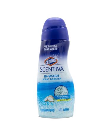 Scentiva Scent Booster Beads Laundry Freshener | In-Wash Laundry Scent Booster Beads for Fresh Clothes and Linens Pacific Breeze and Coconut Scent 9.7 Fluid Ounces