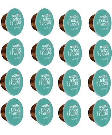 Dolce Gusto Compatible Flat White Pods 112 Capsules 112 Drinks Sold Loose - Buy Online on SooperMarket.com