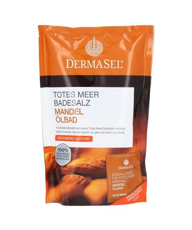DERMASEL Dead Sea Bath Salt Almond Oil Bath 400 g + 20 ml