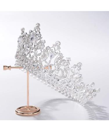 S SNUOY Silver Queen Bridal Crown Tiara Headband for Wedding - Buy Online on SooperMarket.com