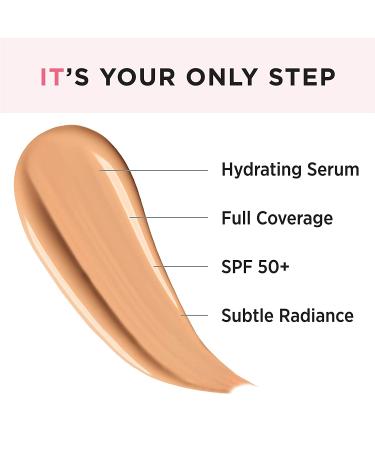 IT Cosmetics CC+ Cream Illumination Neutral Tan - Full-Coverage Foundation with SPF 50+ - 1.08 fl oz - Buy Online on SooperMarket.com