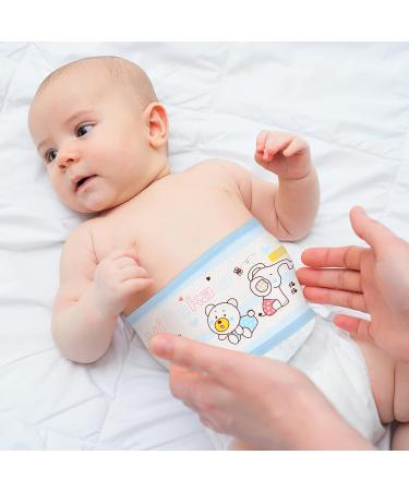 MagicLulu 4 Pcs Cotton Newborn Belly Belt & Umbilical Cord Cover Set - Buy Online on SooperMarket.com