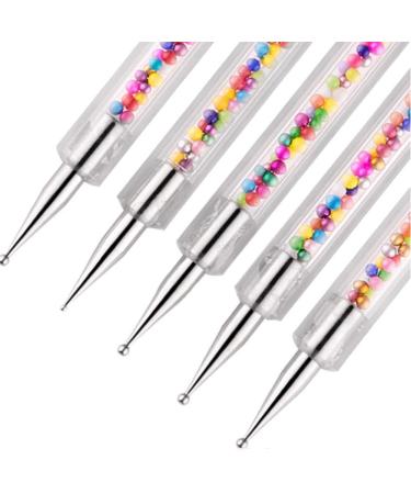 Desikixudy Nail Art Pen Pedicure Crystals Silicone Manicure Nail Point Drill Pen Drawing Polish Rhinestones Picker Pen - Buy Online on SooperMarket.com