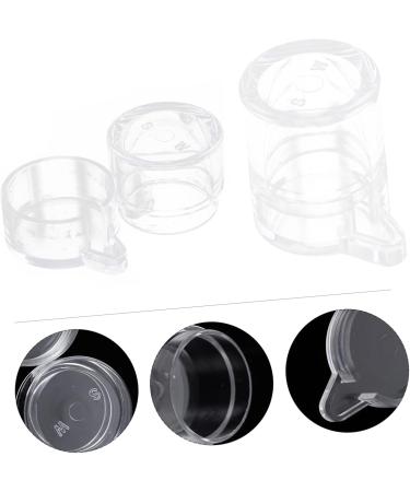 Kisangel 2pcs Ant Water Feeder Ant Feeding Bowl Mini Ant Feeder Acrylic Ant Feeders Ant Nest Water Feeding Area Water Bowl for Ants Insect Feeder Transparent Ant Water Feeding Bowl - Buy Online on SooperMarket.com