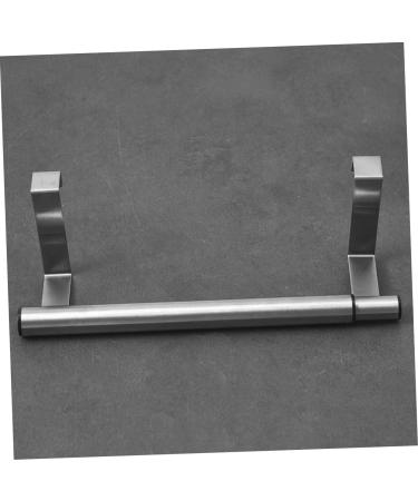 ABOOFAN Telescopic Towel Rack Clothes Hanger Hangers Metal Towel Bar Cabinet Door Towel Rack Steel Shelf - Buy Online on SooperMarket.com