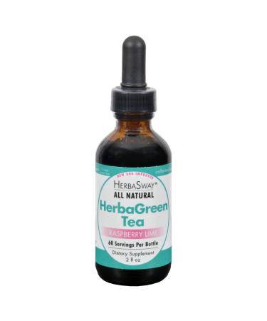 Herbasway Herbagreen Tea, Raspberry Lime, 2 Ounce Raspberry Lime 2