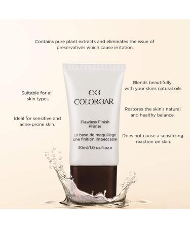 C.olorbar Cosmetics Flawless Finish Primer 30 ml Transparent |Moisturizes Skin | Gel based light weight formula |Provides Radiant & Smooth Finish - Buy Online on SooperMarket.com