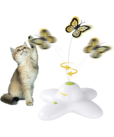 All For Paws Interactive Cat Toy - Butterfly with 2 Replacement Wings | Engaging Indoor Play for Cats - Buy Online on SooperMarket.com