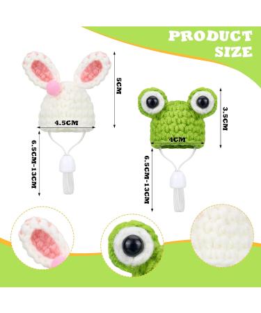Xuniea Mini Hand Knitted Hat - Pet Costume Accessories for Small Animals - Buy Online on SooperMarket.com