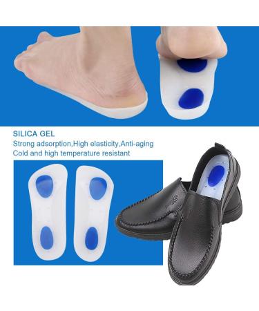 Buy Silicone Insoles - Invisible Gel Heel Cushions for Pain Relief | Breathable Anti-Sweat Comfort - Buy Online on SooperMarket.com