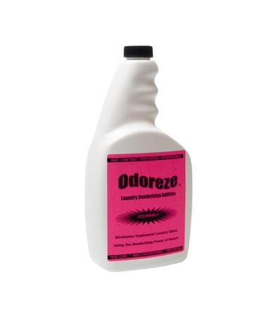 Natural Clothing Smell Removal Laundry Additive: 32 oz makes 128 Gallons to Clean Stinky Clothes (Laundry Odor Remover)