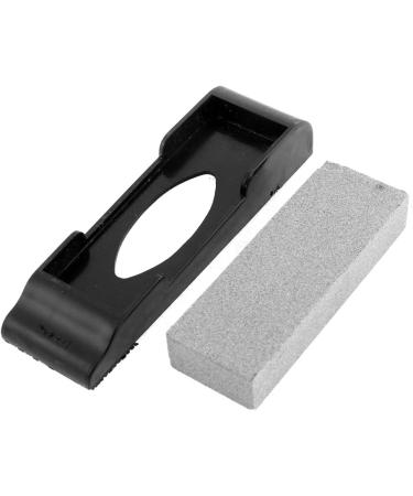 Ruilogod Nonlip Rubber Base Whetstone Cutter - Razor Sharpener Oilstone Gray | International Shipping - Buy Online on SooperMarket.com