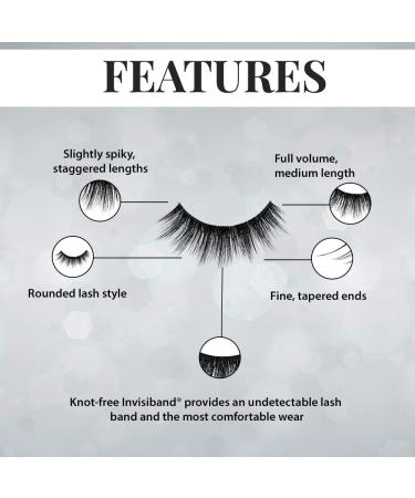 Ardell 3D Faux Mink 854 False Eyelashes - Pack of 4 Pairs - Buy Online on SooperMarket.com