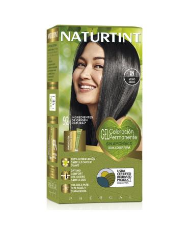 Natureint Biobased |Hair color oohne ammoniak |1n black |High proportion of natural ingredients170 ml 1n.Ebony black 1 piece (1 Pack)