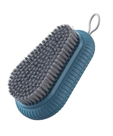 Heavy Duty Large Nail Brush - Durable Fingernail Scrub Brush for Men & Mechanics - Stiff Bristles Hand and Nail Cleaning Brush - 1 Pcs Blue - Buy Online on SooperMarket.com