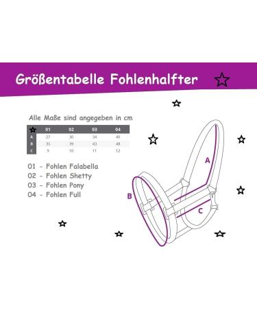Buy QHP Foal Halter - Nylon Halter in 4 Sizes & 6 Colors | Fallabella Foal Black - Buy Online on SooperMarket.com