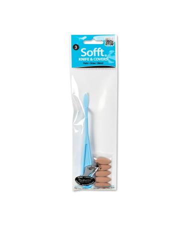 PanPastel Sofft Tool 65003 No. 3 Oval Palette Knife & 5 Covers Artist Painting Pastels