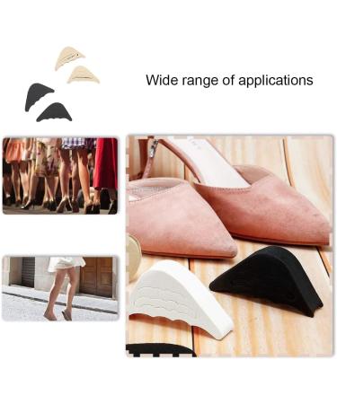 2 Pairs Soft Sponge Shoe Fillers for Big Shoes - Breathable Toe Inserts for High Heel Pain Relief - Buy Online on SooperMarket.com