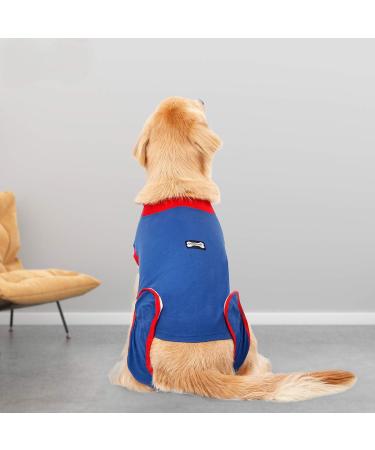 BT Bear Dog Surgery Recovery Suits Soft Elastic Cotton Pet Cat Recovery Jackets Vest After Surgery Clothing After Surgery Wear Anti Licking Wounds (XX-Large) - Buy Online on SooperMarket.com