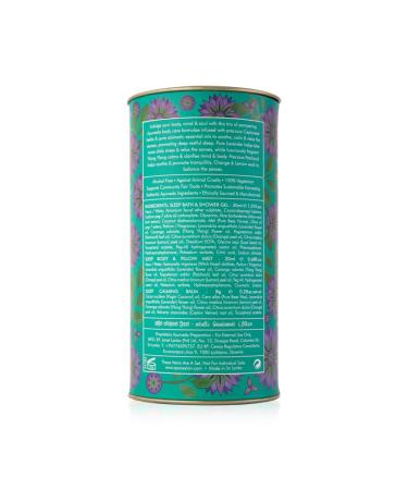 SPA CEYLON Sleep Wellness Trio Set - Natural Ayurvedic Spa Essentials for Restful Skin & Relaxation - Buy Online on SooperMarket.com