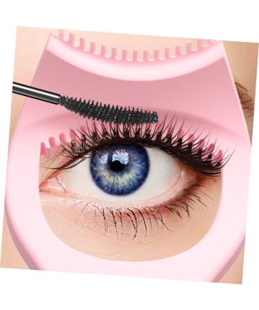 Mipcase 4pcs Eyeliner Tool Kit - Eyeshadow Brushes Mascara Aids & Eyelash Stencils for Perfect Lash Extensions - Pink Silicone Mold Set - Buy Online on SooperMarket.com