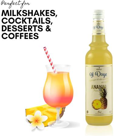 Il Doge Pineapple 70cl Cocktail Mixers Syrup Mocktail Syrup - Buy Online on SooperMarket.com
