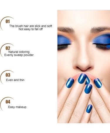 Cosmetic Brush Portable Professional Cosmetic Brush 10pcs Eyeshadow Brush for Travel Use for Home Use - Buy Online on SooperMarket.com