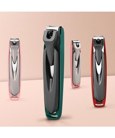 Dajidafu Detachable Fingernail Clippers Durable And Portable For Convenient Nail Care On Go Stainless Steel Professional Grade pink L L Pink - Buy Online on SooperMarket.com