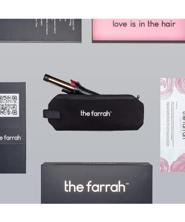 Farrah Automatic Hair Curling Iron Wand 1 Inch - Professional Curling Tool for Effortless Waves | International Shipping Available - Buy Online on SooperMarket.com