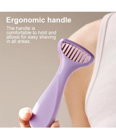 WHRCY Women's Razors for Sensitive Skin - Gentle Hair Removal for Body & Pubic Areas - Purple Personal Care Solution - Buy Online on SooperMarket.com