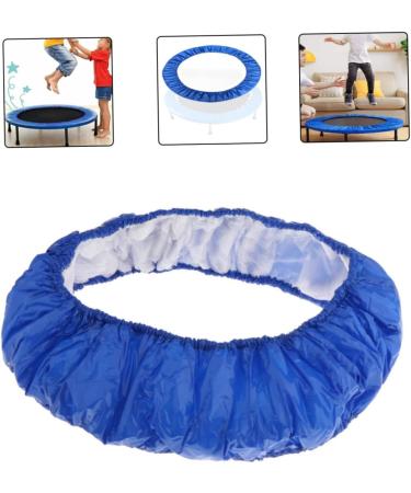 Eaarliyam 54 Inch Round Trampoline Spring Cover Pad - Blue Mini Fitness Skirt Replacement - Buy Online on SooperMarket.com