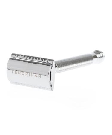 Fendrihan Double Edge Safety Razor - Classic Barber Pole Handle | Premium Shaving Gear for International Shipping - Buy Online on SooperMarket.com