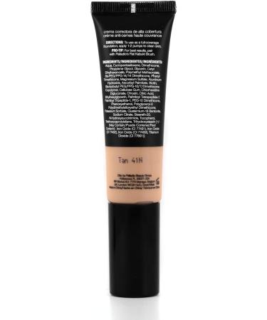 Palladio Full-Coverage Color Correction CC Cream Oil-Free | Tan 41N 25.70g | Corrects Redness & Uneven Skin Tone | Vitamin C & Peptides | Buildable Foundation - Buy Online on SooperMarket.com