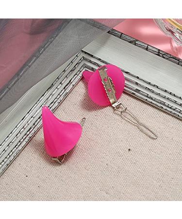 Devil Horn Halloween Hair Clips - Colorful Barrettes for Women & Girls | Party Cosplay Accessories 4 Pairs - Buy Online on SooperMarket.com
