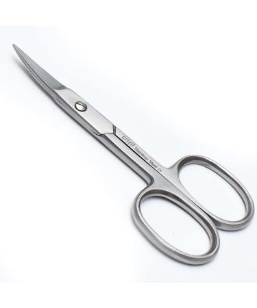 CRIZIL Nail & Cuticle Scissors Set: Stainless Steel Sharp Curved Blades for Precise Manicure Pedicure Grooming Perfect for Women & Men Home or Professional (Nail Scissor)