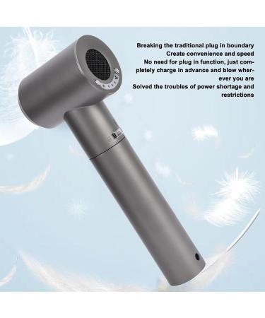 Cordless Hair Dryer Rechargeable Blow Dryer Travel Hair Dryer with Nozzle Hot and Cold Air Mode Compact Hair Dryer Blow Dryer for Fast Drying Low Noise Hair Dryer for Home - Buy Online on SooperMarket.com