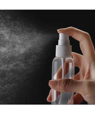 TIANZD 24 Pieces Empty 100 ml Brown PET Plastic Fine Mist Pump Spray Bottles with White Top Portable Sprayer for Perfume Water Cosmetic Travel Containers Refillable 2x Funnel - Buy Online on SooperMarket.com