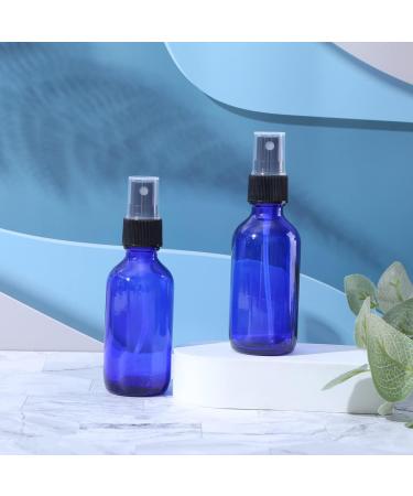 Buy 60ml Blue Spray Bottles - Refillable Travel Fine Fog Spray for Hair Cleaning & Aromatherapy (2-Pack) - Buy Online on SooperMarket.com