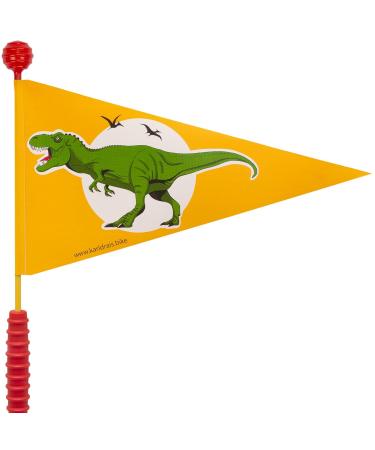 KARL DRAIS Dino Bicycle Pennant | Children s Bicycle Flag & Accessories | Fun Kids Bike Gear - Buy Online on SooperMarket.com